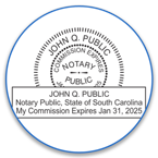 South Carolina Notary Seals